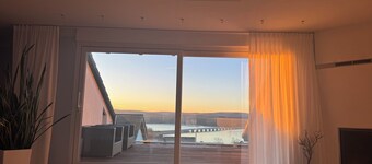 Villa Kaja with a fantastic view of Lake Möhne