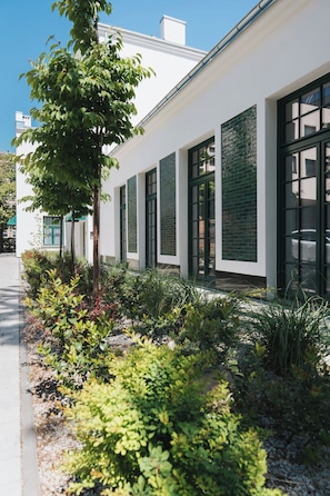 Voorkant van accommodatie