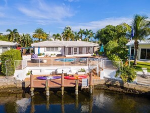 House - Adorable Villa With Water Front in Pompano (Pompano Beach)
