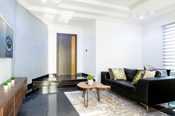 Appartement de base, 1 chambre | Aire de séjour