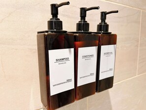 Shower, hair dryer