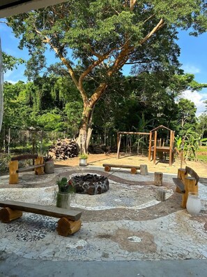 Enceinte de l’hébergement