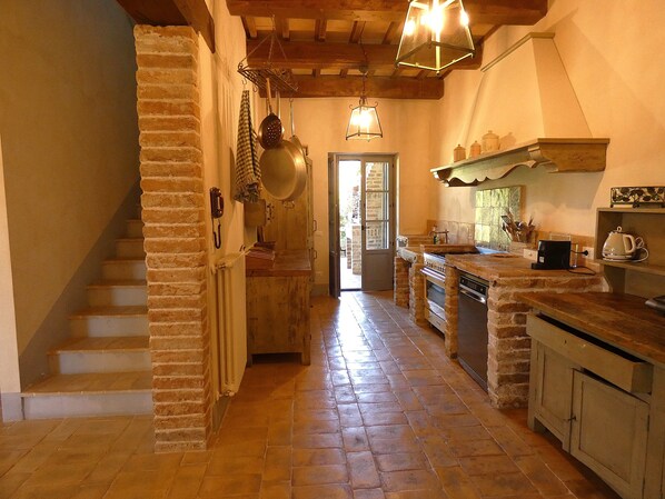 Villa, 4 Bedrooms, Smoking, Private Pool | Private kitchen - I Escape to Umbria, Quiet (Montecchio)