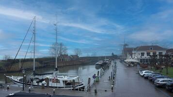 Uitzicht vanuit accommodatie