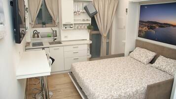 1 camera, Wi-Fi gratuito, lenzuola, accesso in sedia a rotelle