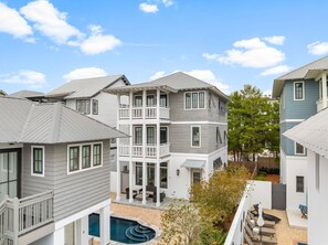 Exterior - Southern Seaside Cottage & Carriage House: Private Pool,  Beach Proximity (Inlet Beach)