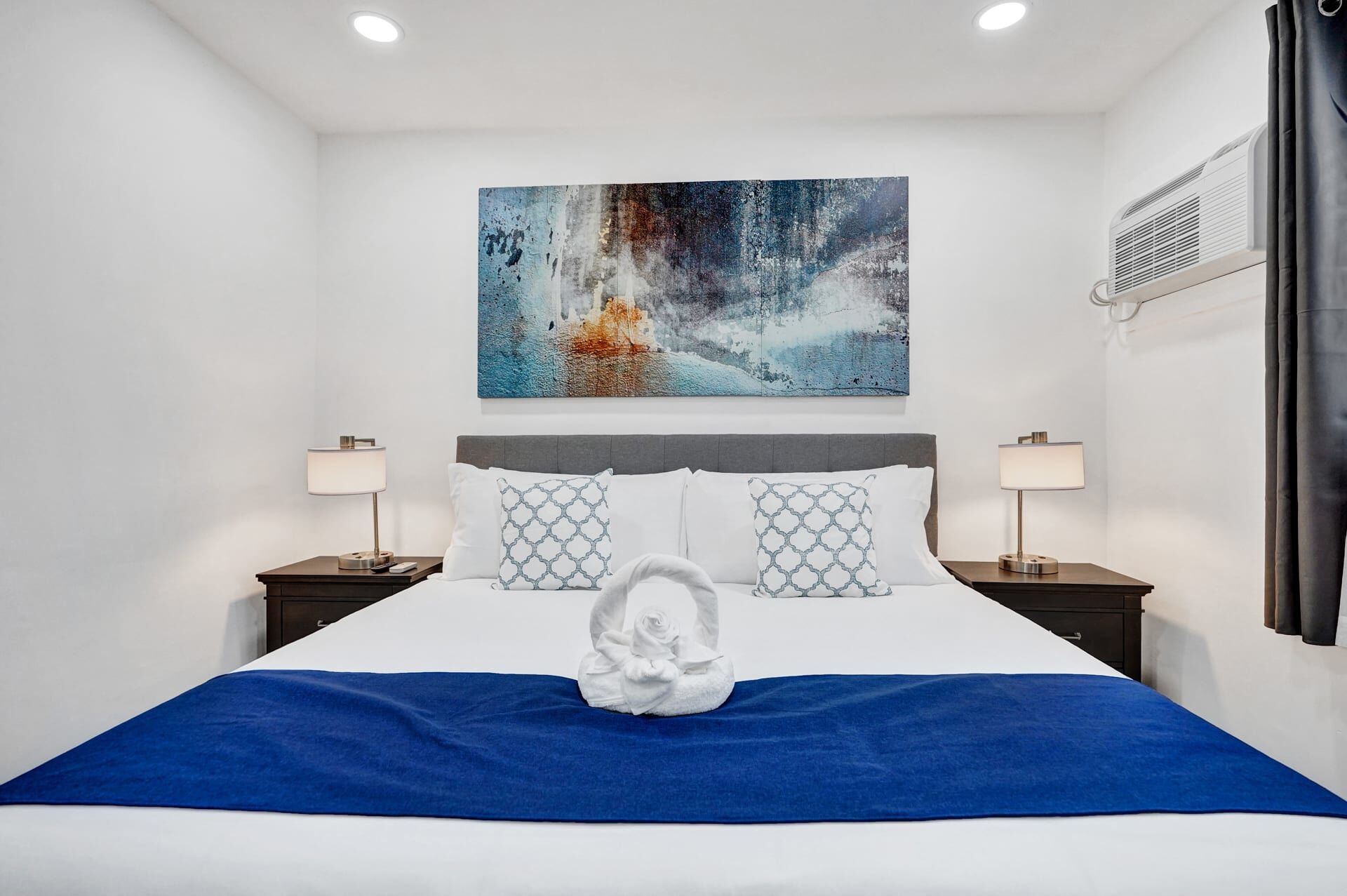 1 bedroom, iron/ironing board, bed sheets