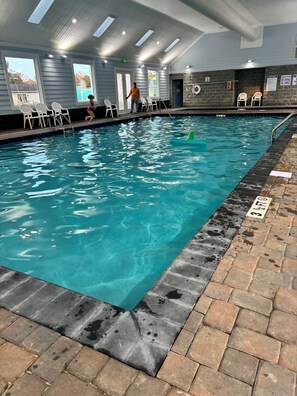 Indoor pool, outdoor pool