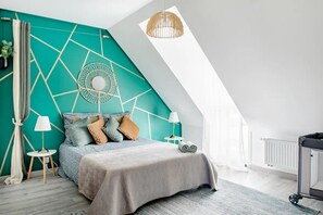 3 chambres, fer et planche à repasser, Wi-Fi, literie fournie