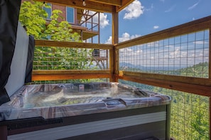 Bain à remous extérieur