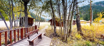 Peaceful cabin on acreage with a wood stove - near Bitterroot River