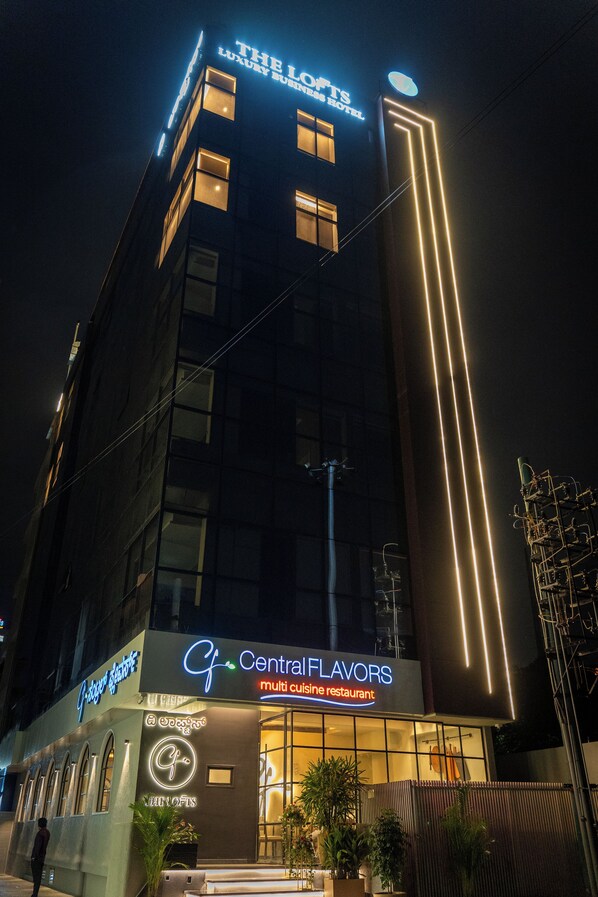 Front of property – evening/night - The Lofts at Central Point (Bengaluru)