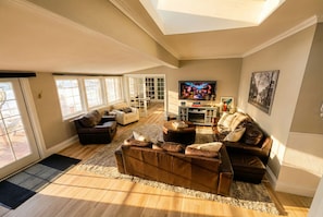 Smart TV, video games, books, stereo