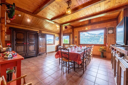 Chalet L'Abri - Pour 9 avec vue montagne