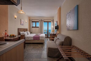 Double Room, Sea View | In-room safe, iron/ironing board, free WiFi, bed sheets - Agnanti Hotel & Apartments (South Pelion)