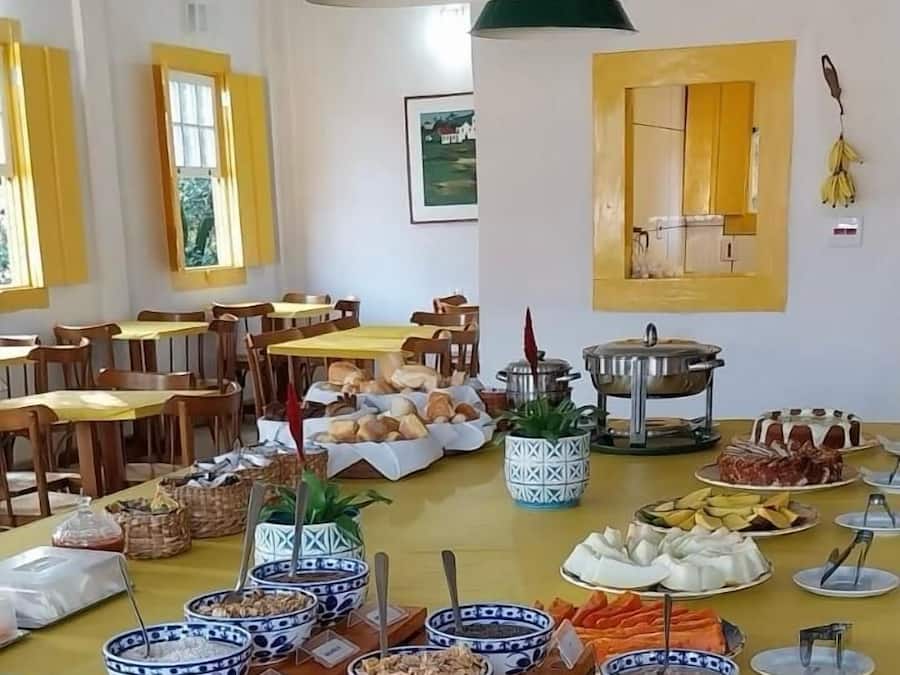 Free daily self-service breakfast