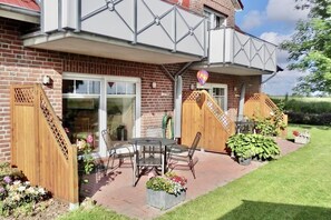 Outdoor dining - Vacation apartment Sommerwind (Norddeich)