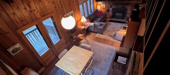 private and cozy 1960s vintage alpine vibes minutes from the mountains