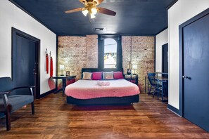 2 bedrooms, desk, iron/ironing board, travel cot