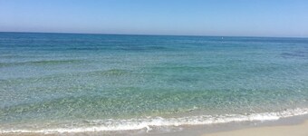 San Foca, Blue Flag of Europe and 5 Sails, 200m sea trilo, 8px, garden 