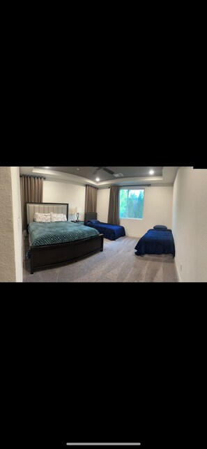 4 soveværelser, strygejern/strygebræt, Wi-Fi, sengetøj