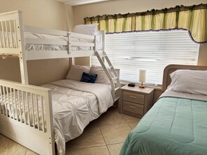 2 habitaciones y ropa de cama 