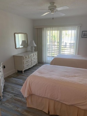2 slaapkamers, beddengoed