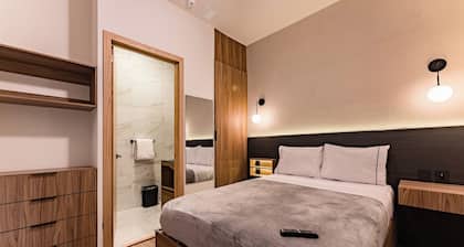 Private suites in remodeled old house in Roma Norte