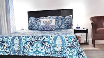 1 bedroom, iron/ironing board, free WiFi, bed sheets