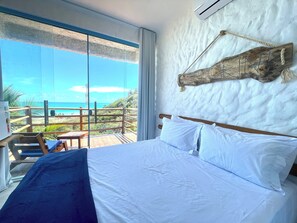 Deluxe Double Room | Blackout drapes, free WiFi, bed sheets - Pousada Mirante do Edom (Maceió)
