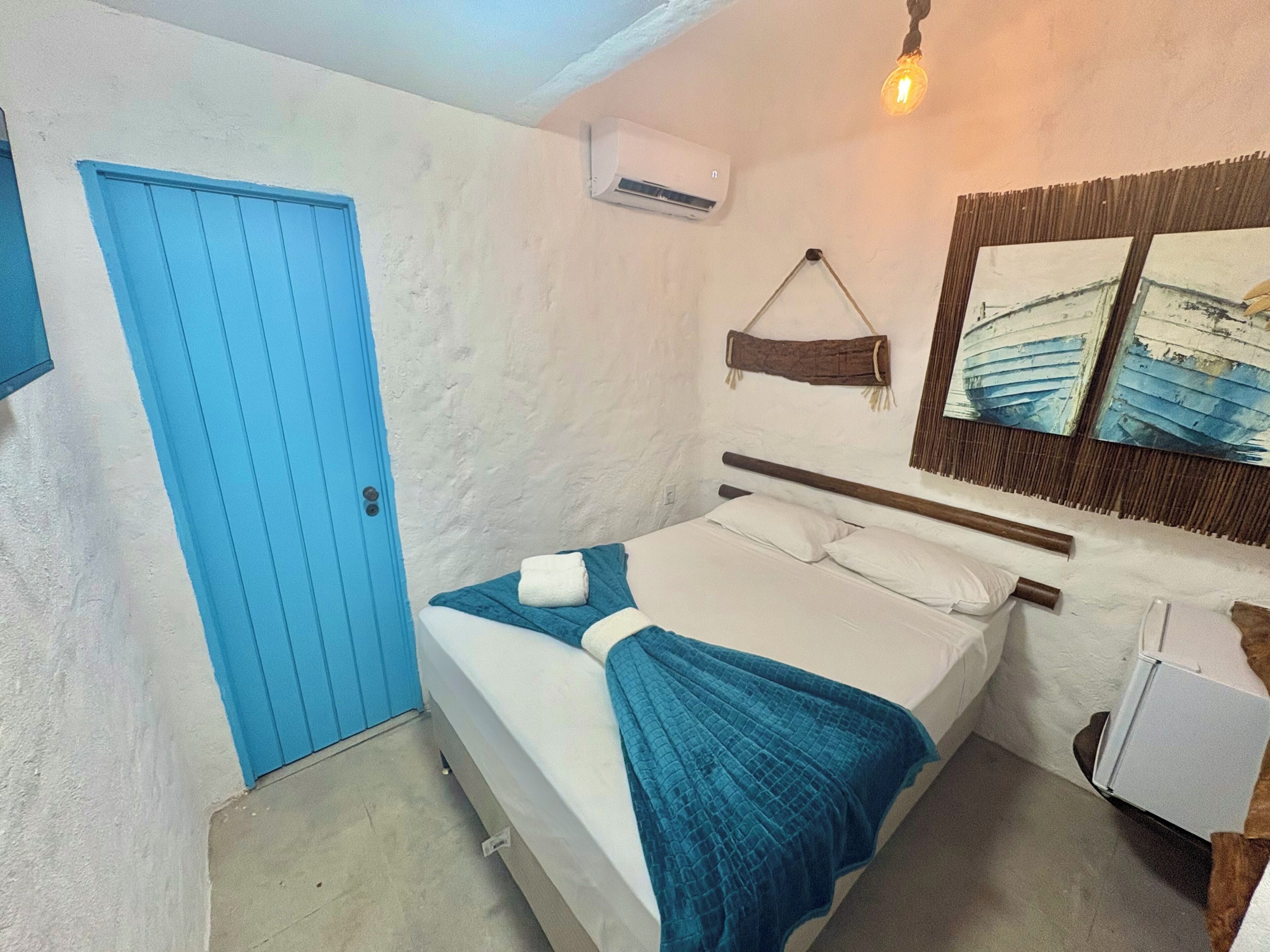 Blackout curtains, free WiFi, bed sheets