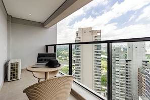 Apto 1 Dorm Casal | Parveke