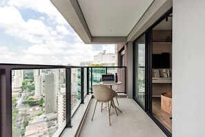 Apto 1 Dorm Casal | Parveke