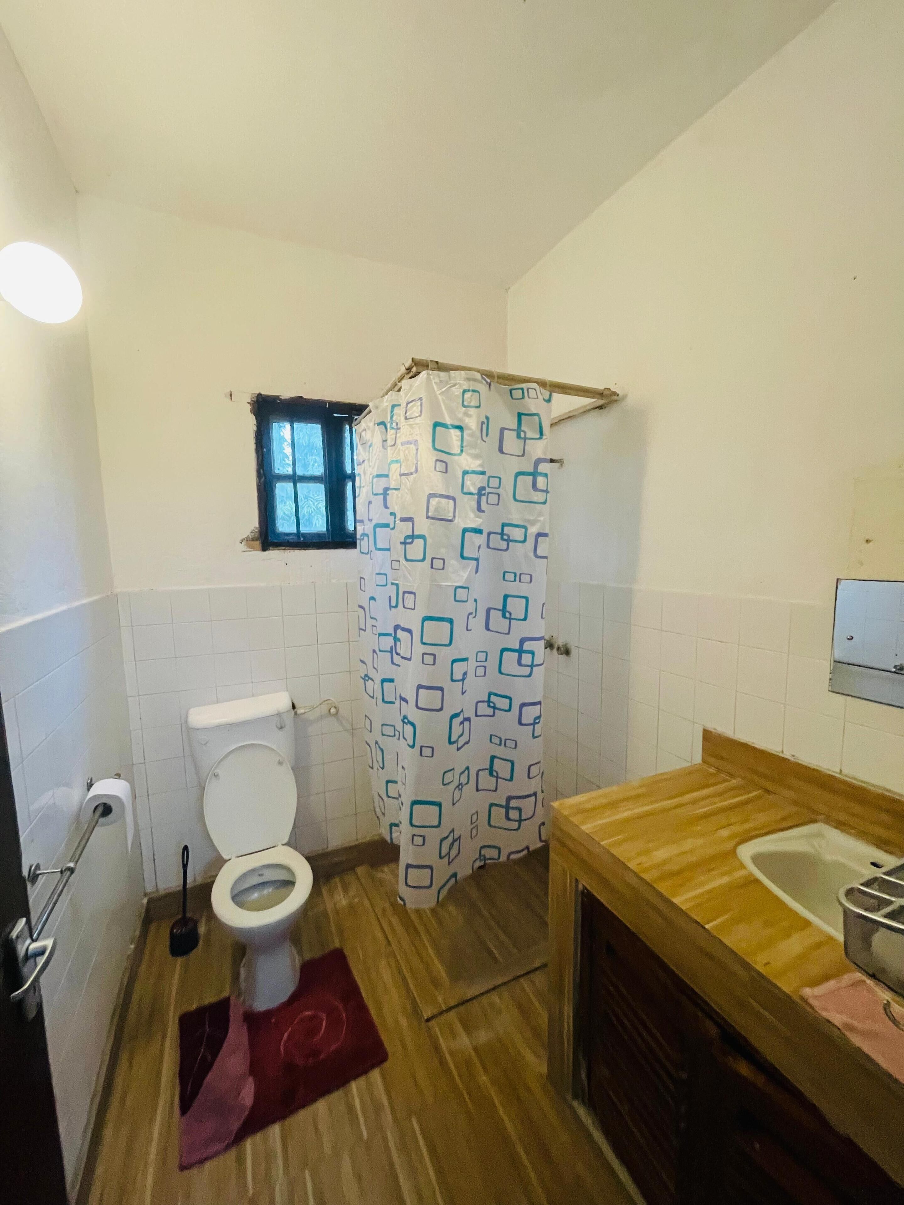 Haartrockner, Handtücher, Toilettenpapier