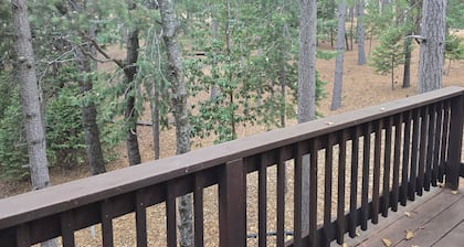 Relaxing cabin in the woods, family and dog friendly