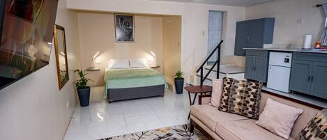 1 sovrum, strykjärn/strykbräda, wi-fi och sängkläder