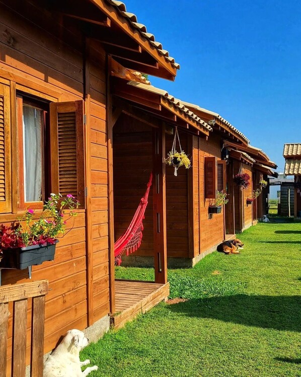 Façade de l’hébergement