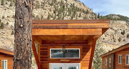 Spring Gulch Cabin at Base Camp