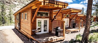 Spring Gulch Cabin at Base Camp