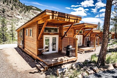 Spring Gulch Cabin at Base Camp