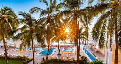 Apto moderno 1 hab Playa y alberca en PV