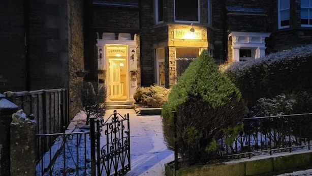 Front of property - evening/night - Ferndene Guest House (Keswick)