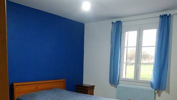 2 chambres, draps fournis