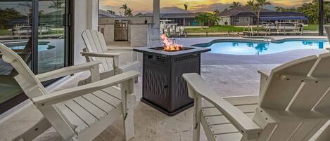 Una piscina climatizada