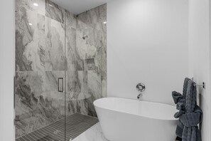 Shower, towels