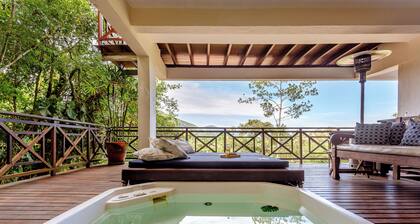 Casa com vista incrível e Jacuzzi