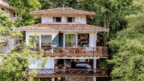 Exterior - Casa com vista incrível e Jacuzzi (São Sebastião)