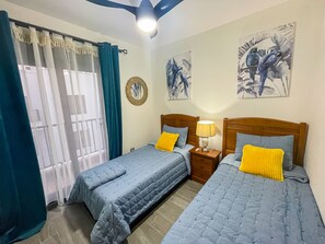 2 bedrooms, iron/ironing board, free WiFi, bed sheets