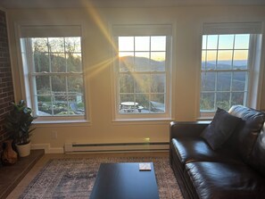 Télévision, cheminée