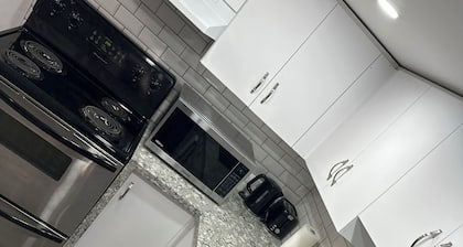 Bright 2 bedroom basement home in prime location with laundry room & parking🅿️